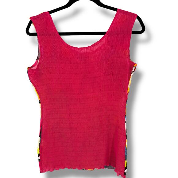 Rossi Roma Vtg Y2K 3pc Outfit Jacket Pants Set Sz Medium Artsy Lagenlook Crinkle - Picture 6 of 10